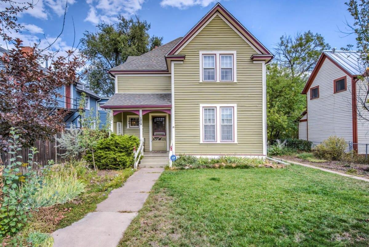 Victorian Charm With Hot Tub & Fire Pit Downtown Villa Colorado Springs Exterior photo